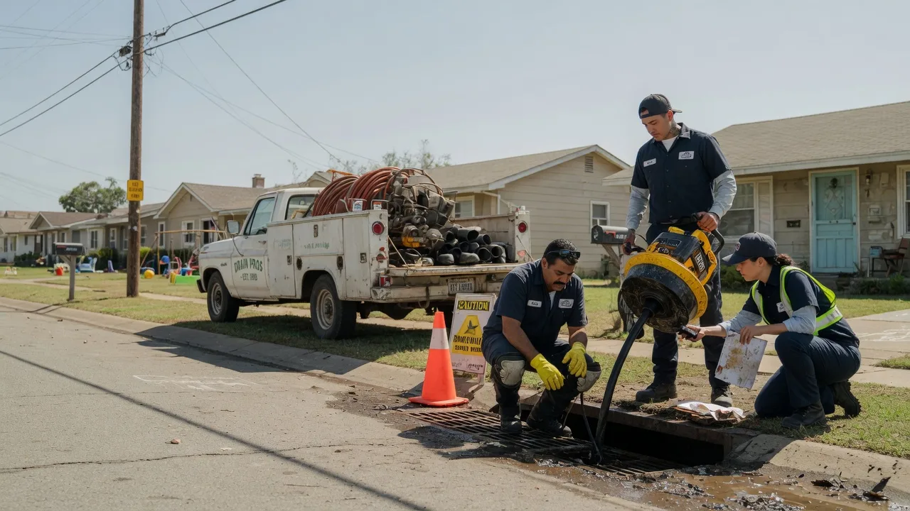 Drain Cleaning in Masterson, TX near me